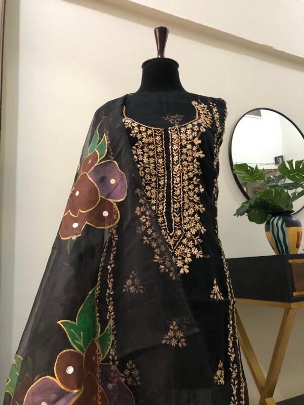 LCD Gota Work Organza